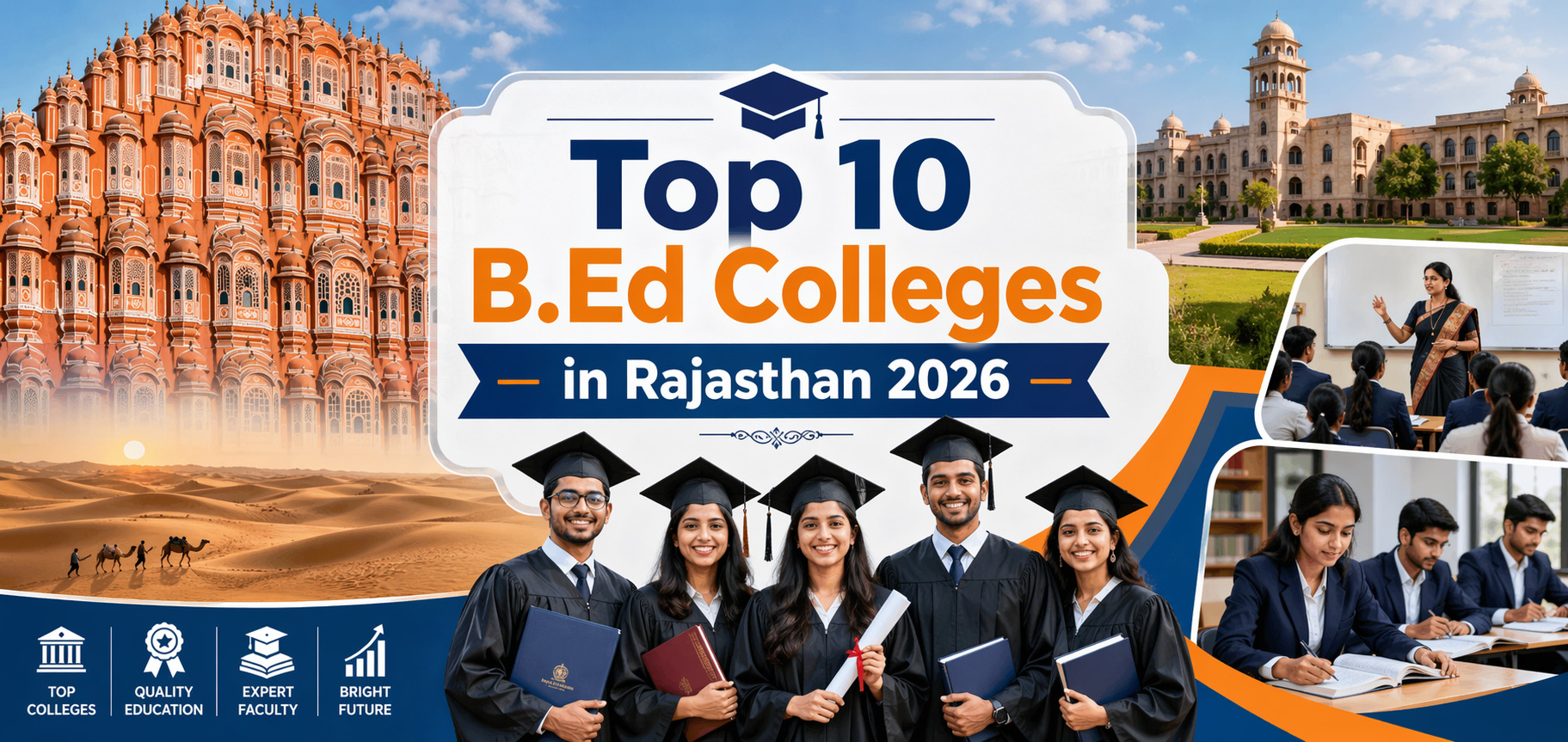 Top 10 B.Ed Colleges in Rajasthan Fees, Cutoff, Placements Full Guide In Hindi
